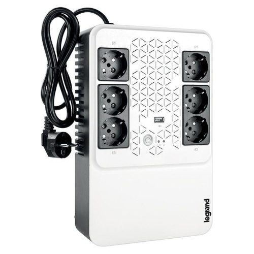 UPS Legrand MULTIPLUG 600, 360W, USB, Compact