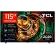 Televizor TCL RGB-MiniLed 115RM9L, 292 cm, Smart Google TV, 4K Ultra HD, 144Hz, Bang & Olufsen, Clasa D (Model 2026)