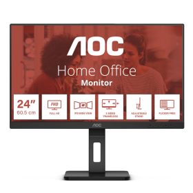   Monitor Consumer AOC 24E3QAF, 23.8", 1920x1080 pixeli, 3 ani Garantie