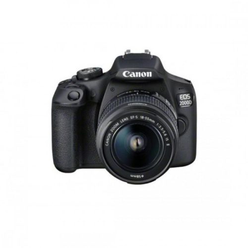 PHOTO CAMERA CANON KIT 2000D+18-55 IS II