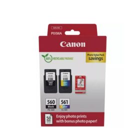   Cartus Canon PG-560/CL561 PHOTO VALUE PACK, Black, Cyan, Magenta, Yellow