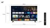 LED TV FHD 40''(101cm) TCL 40S5400A