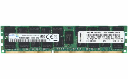 Memorie Lenovo 16GB (1x16GB, 2Rx4, 1.35V) PC3L-12800 CL11 ECC DDR3 1600MHz LP RDIMM