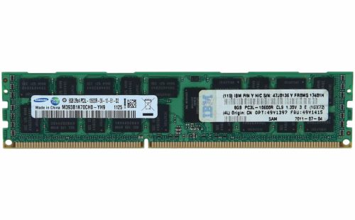 Memorie Lenovo 8GB (1x8GB, 2Rx4, 1.35V) PC3L-10600 CL9 ECC 1333MHz LP RDIMM