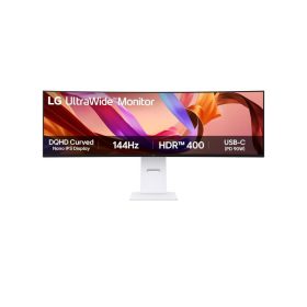   Monitor Commercial LG 49U950A-W, 49", 5120 x 1440 pixeli, Black, White, 2 ani Garantie