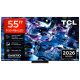 Televizor TCL SQD-MiniLED 55MSQLED80L, 138 cm, Smart Google TV, 4K, Onkyo (Model 2026)