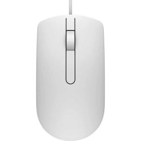 DELL MOUSE  MS116 OPTIC USB CU FIR WHITE