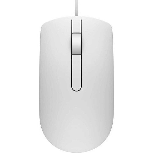 DELL MOUSE  MS116 OPTIC USB CU FIR WHITE