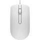 DELL MOUSE  MS116 OPTIC USB CU FIR WHITE