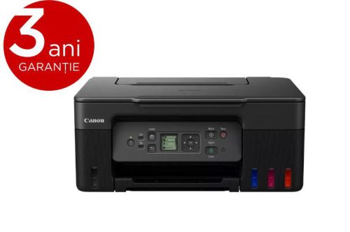 "Multifunctional inkjet color CISS Canon PIXMA G3470 Black, dimensiune A4(Printare, Copiere, Scanare), viteza imprimare 11ipm alb-negru