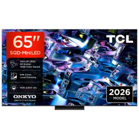   Televizor TCL SQD-MiniLED 65MSQLED80L, 164 cm, Smart Google TV, 4K, Onkyo (Model 2026)