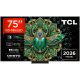 Televizor TCL QD-MiniLED 75MQLED75L, 189 cm, Smart Google TV, 4K, Onkyo (Model 2026)