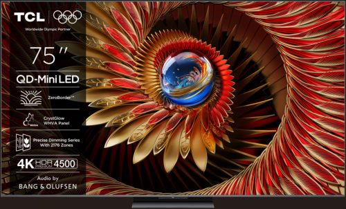 Mini LED TV 4K 75''(189 cm) TCL 75Q8C