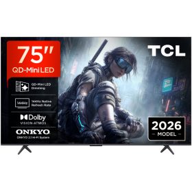 QD-MiniLED TV 4K 75''(189 cm) TCL 75T8D