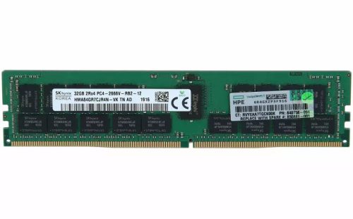 HPE 32GB (1 x 32GB) Dual Rank x4 DDR4-2666 CAS-19-19-19 Registered Smart Memory