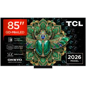   Televizor TCL QD-MiniLED 85MQLED75L, 214 cm, Smart Google TV, 4K, Onkyo (Model 2026)
