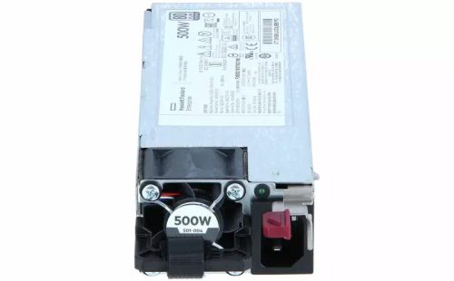 Sursa Alimentare 500W HPE Gen10 Platinum 94% Hot Plug Low Halogen 865408-B21 866729-001