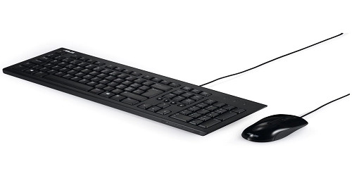 AS TASTATURA+MOUSE U2000 BLACK