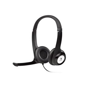 Casti Logitech H390 cu microfon, negru