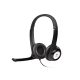 Casti Logitech H390 cu microfon, negru
