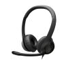 Casti Logitech H390 cu microfon, negru