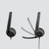 Casti Logitech H390 cu microfon, negru