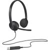 CASTI LOGITECH H340 BLACK USB