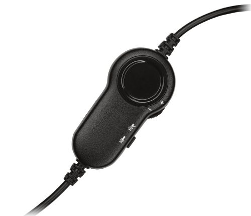 Casti cu microfon Logitech H151, negru