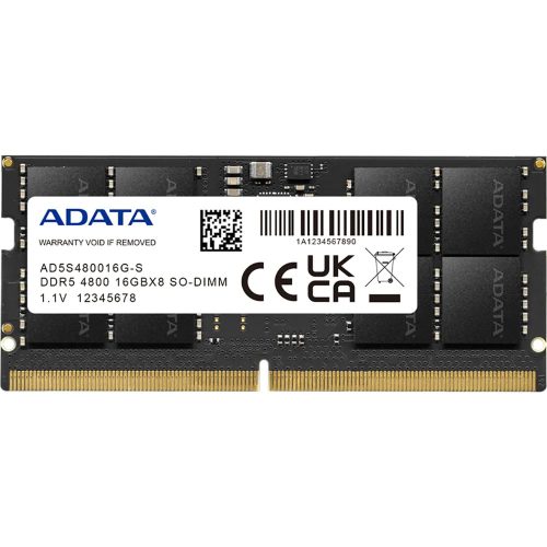 Memorie RAM Notebook ADATA Premier, 16GB, DDR5, 4800MHz, CL40