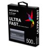 SSD extern ADATA SE880, 500 GB, USB 3.2 Gen 2, Gri
