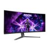 Monitor Consumer AOC AG346UCD, 34", 3440 x 1440 pixeli, Black, Grey, 3 ani Garantie
