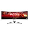 AOC AGON AG493UCX2 – Monitor gaming curbat 49", DQHD 5120x1440, 165Hz, VA, USB-C, KVM