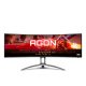 AOC AGON AG493UCX2 – Monitor gaming curbat 49", DQHD 5120x1440, 165Hz, VA, USB-C, KVM