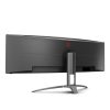 AOC AGON AG493UCX2 – Monitor gaming curbat 49", DQHD 5120x1440, 165Hz, VA, USB-C, KVM