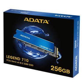   SSD intern ADATA Legend 710, 256 GB, PCI Express 3.0 x4 NVMe, M.2