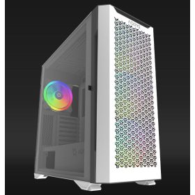 Carcasa Aqirys Aquilla Midi Tower White