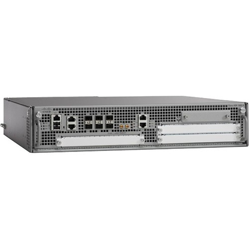 CISCO ASR1002 Router - Cisco Chassis, 4 built-in GE, Dual P/S, 4GB