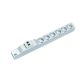 BM IT PDU  power strip 6x sockets,1xMCB