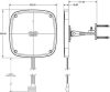 Antena Cisco 2.4/5/6 GHz Directional Antenna, 8-port, DART, Self ID
