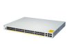 Cisco Catalyst 1000 Series Switches 48x 10/100/1000 Ethernet PoE+ and 370W PoE budget ports, 4x 1G SFP uplinks