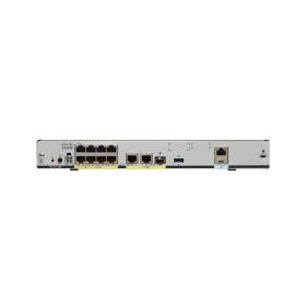   Cisco SB C1111-8P - WAN (1xGE, 1x GE/SFP combo), LAN (8x GE), USB 3.0 AUX/console