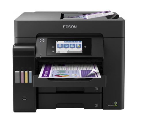 Multifunctional inkjet color CISS Epson L6570, dimensiune A4 (Printare, Copiere, Scanare, Fax), viteza 32 ppm alb-negru, 32ppm color, r