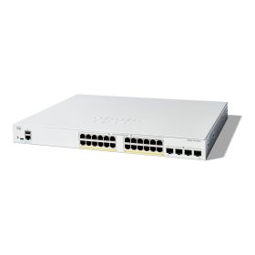 Cisco Catalyst 1200 24-port GE, Full PoE, 4x1G SFP