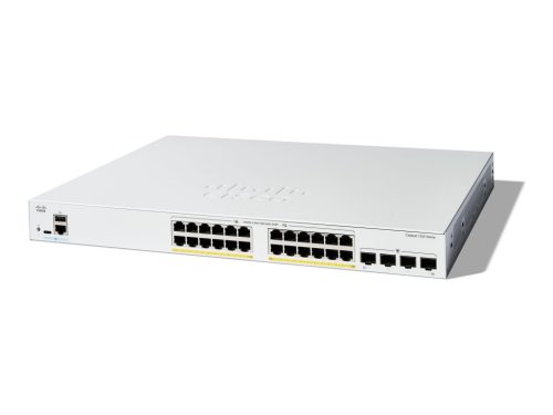 Cisco Catalyst 1200 24-port GE, Full PoE, 4x1G SFP