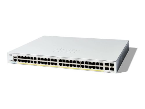 Cisco Catalyst switch C1200-48P-4G (48xGbE,4xSFP,48xPoE+,375W)