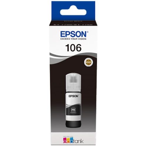EPSON 106 ECOTANK BLACK INK BOTTLE