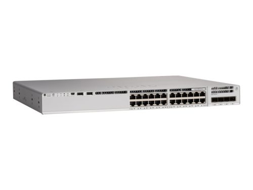 Switch Cisco Catalyst C9200L-24P-4X-E, 24 porturi, PoE+