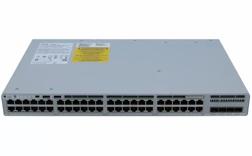 Cisco C9200L-48P-4X-A – Switch Catalyst 9200L cu 48 porturi PoE+ si 4 uplink-uri 10G,