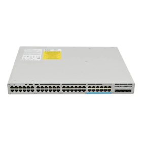   Cisco Catalyst 9200L 48-port PoE+ cu 12 porturi mGig, 4x 10G uplink, Network Essentials