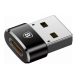 Adaptor Baseus Mini CAAOTG-01, negru